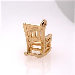 James Avery Rocking Chair 14K Yellow Gold Charm